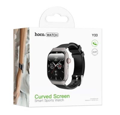 Смарт-часы HOCO Y33 Smart sports watch (черный) Call Version