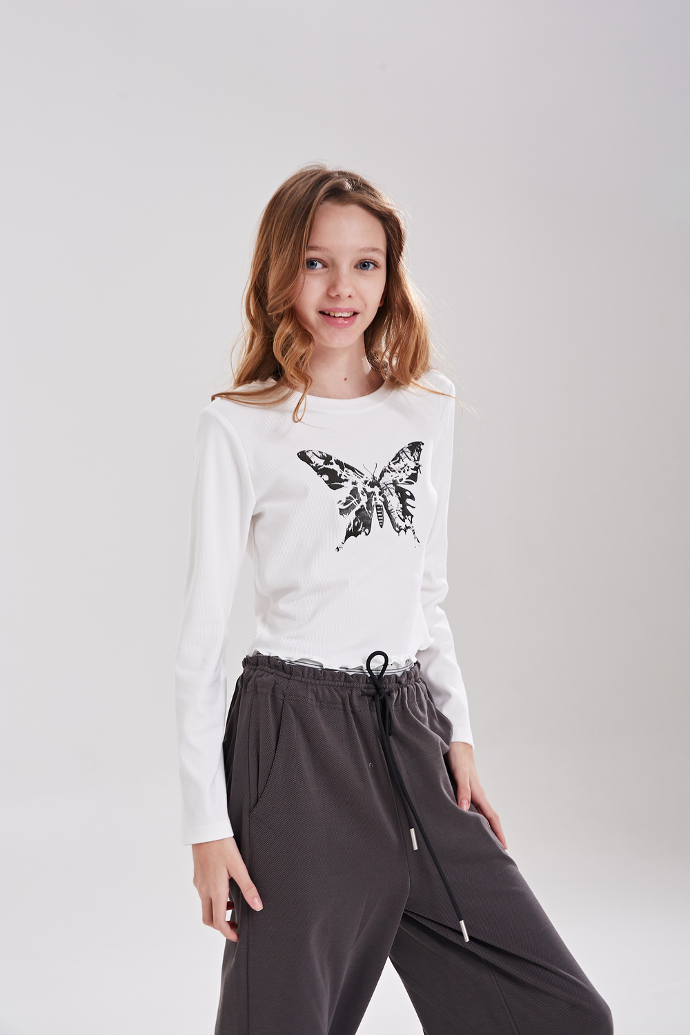 Футболка дл/р д/д DELORAS 22476