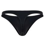 Мужские трусы тонги черные Clever Moda DESIRABLE THONG 183011