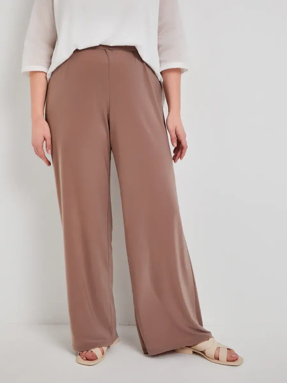 Брюки масло широкие