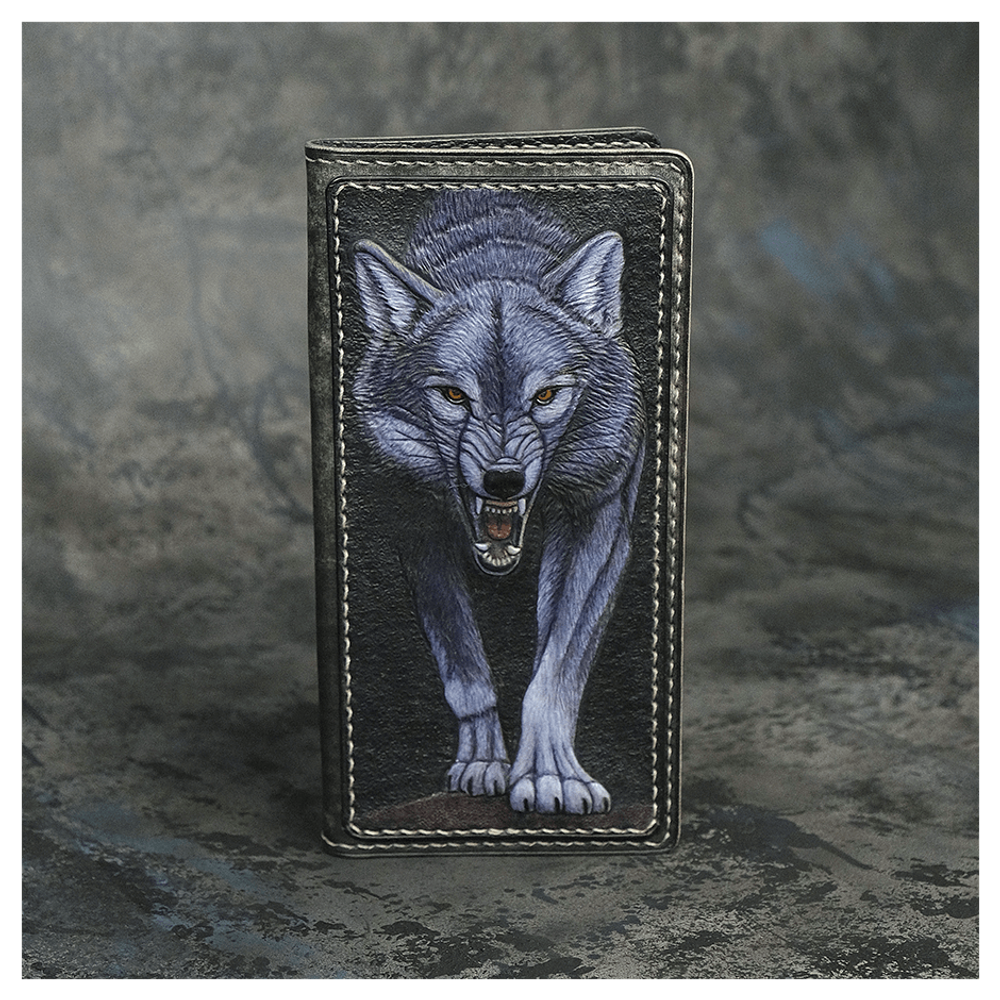 Кошелек лонгер «Волк»