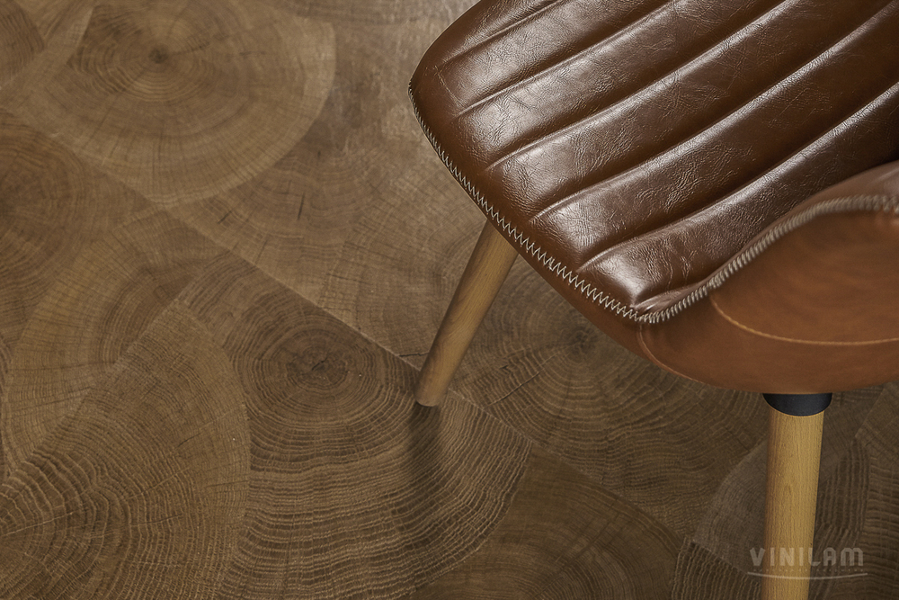 LVT-плитка VINILAM 61601 Дуб Натуральный (4,56) клеевой