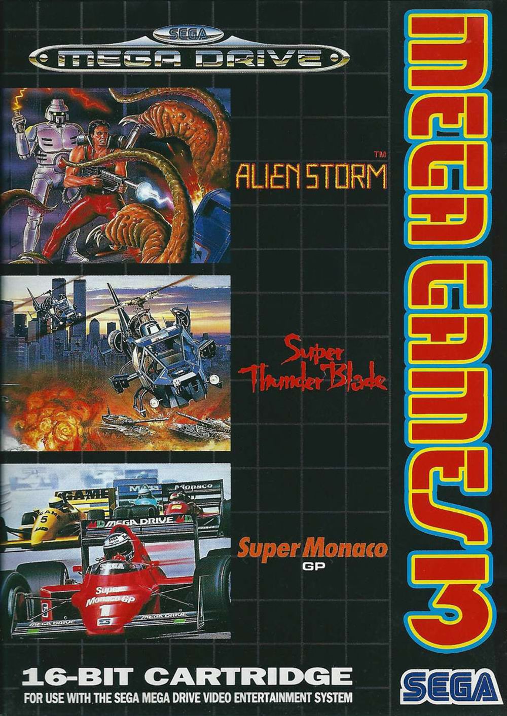 Картридж Mega Games 3 (Sega Mega Drive)