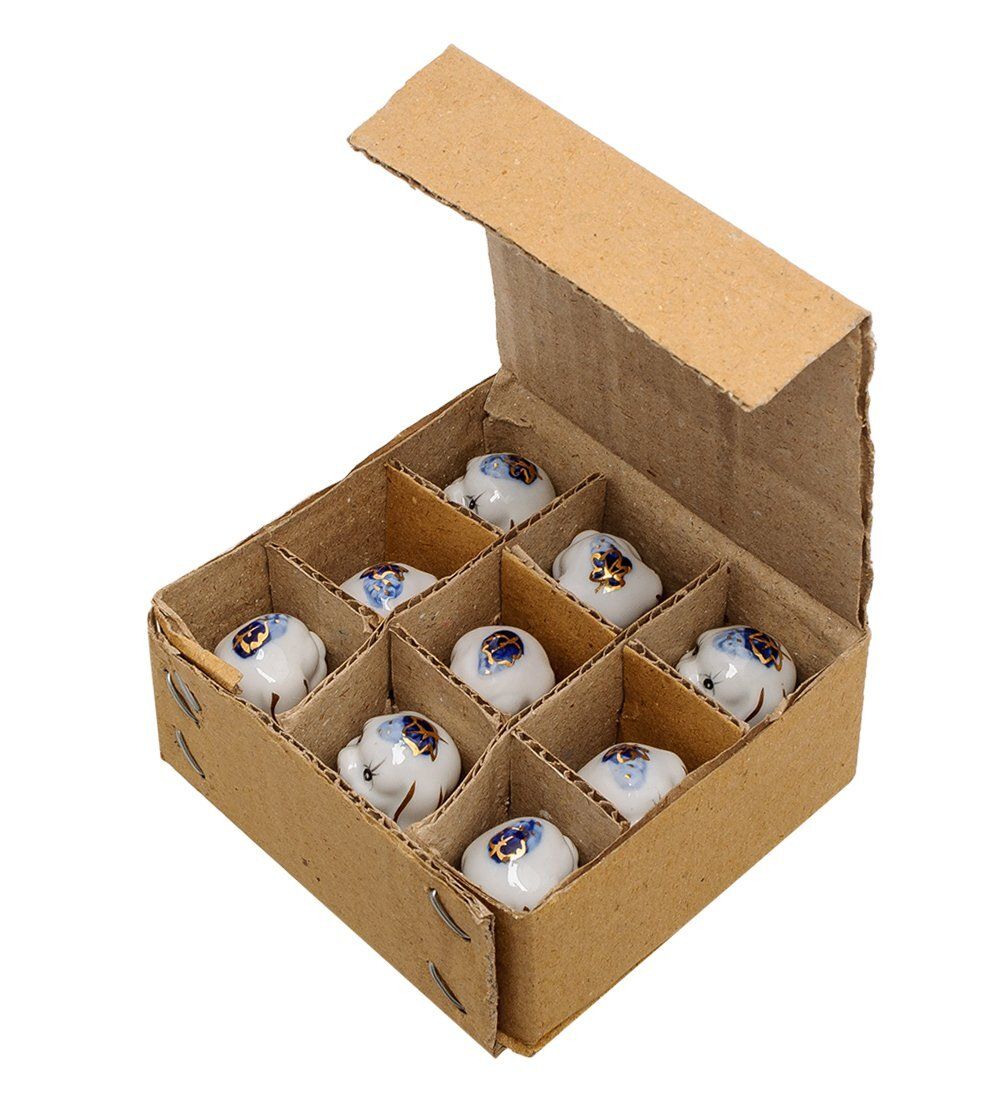 С 001 Фигурка «Три щенка» 1,5' син. (GE)