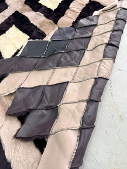 Покрывало меховое ковер из шкуры овчины