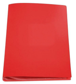Папка А4 30 файлов Стандарт красная (DOLCE COSTO)