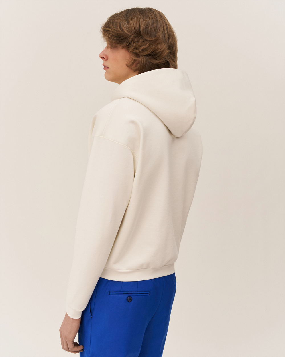 Худи на молнии классического кроя