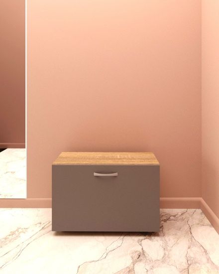 дуб сонома / вулканический серый