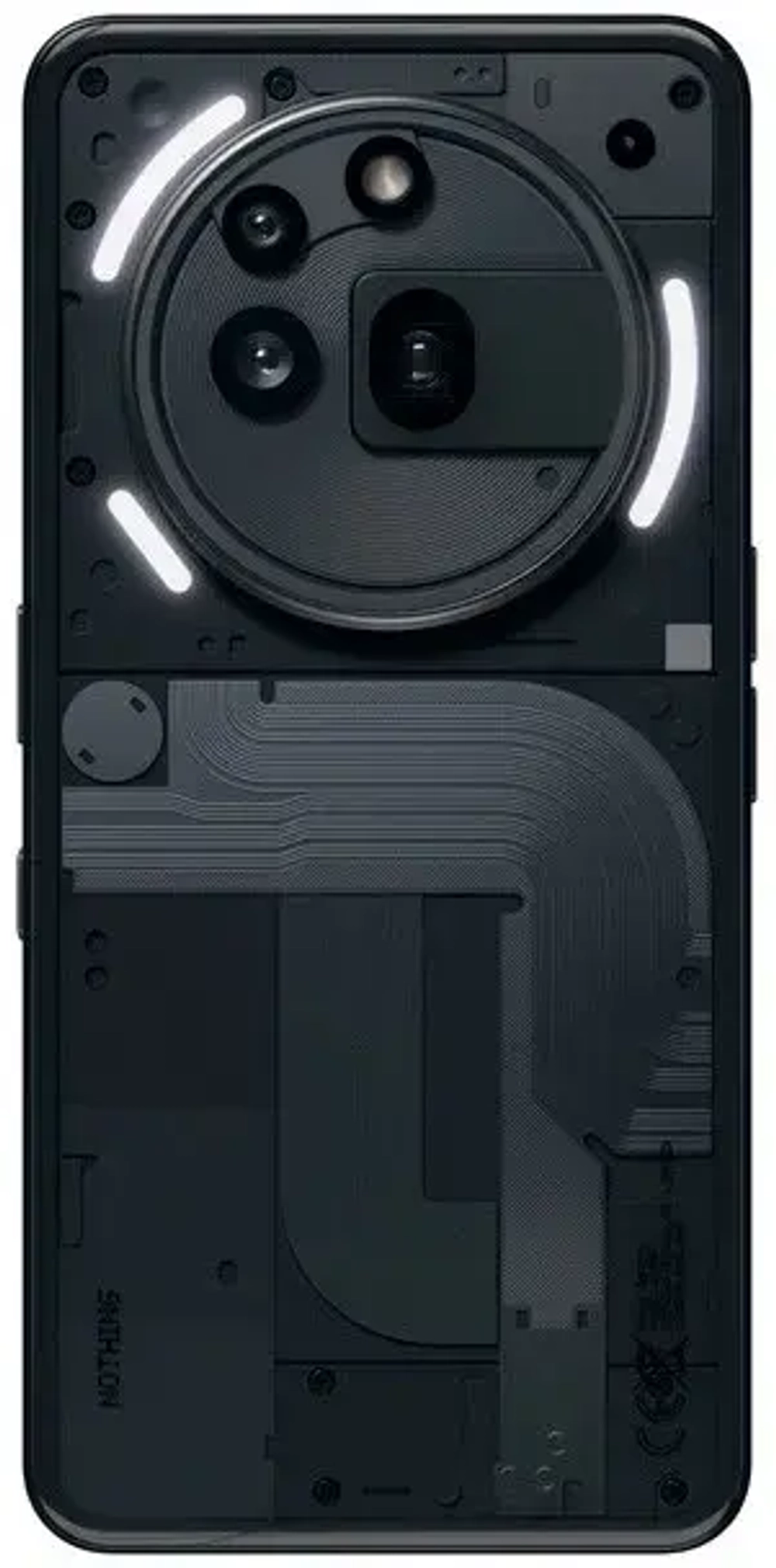 Смартфон Nothing Phone (3A) Pro 12/256Gb, Black