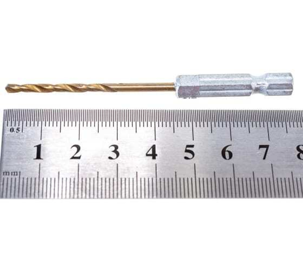 СВЕРЛО ПО МЕТАЛЛУ MATRIX 2,5ММ 6ГРАННЫЙ ХВОСТОВИК 717252