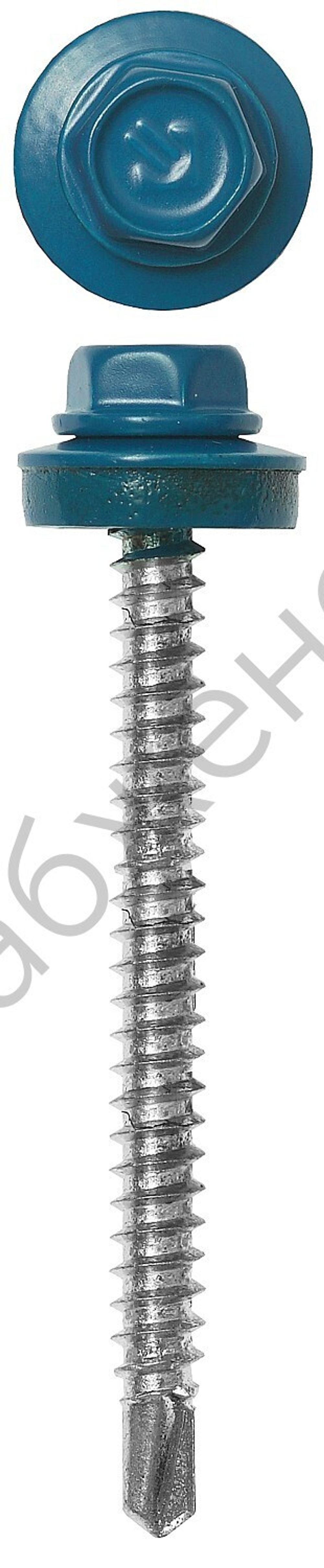 ЗУБР СКД 5009 70 х 4.8 мм, неб.-голуб., кровельный саморез, 800 шт (4-300310-48-070-5009)