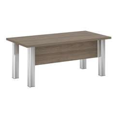 Yalta Стол руководителя M-LT.D-18.1 Вяз Благородный/Нержавеющая Сталь 1800*900*750