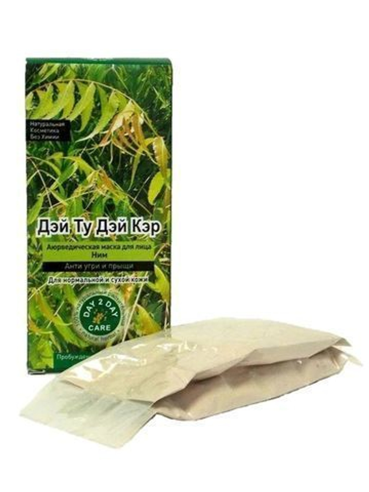 Маска для лица Day 2 Day Care Ним для Нормальной и сухой кожи Анти угри и прыщи, 100 г