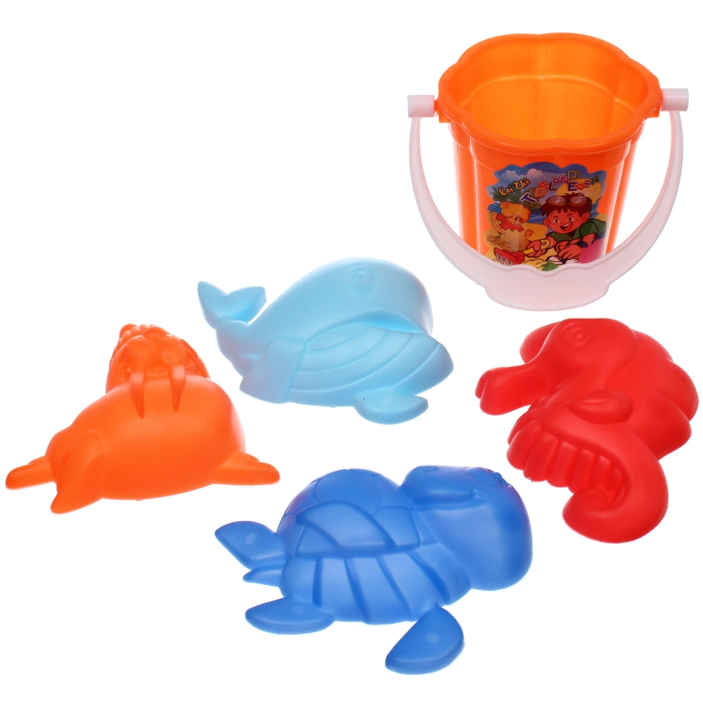 Набор для игры в песочнице «Забава», 17,5*10*9,5 см, 9 предметов, микс