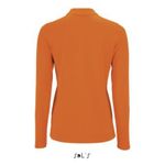 Рубашка поло с длинным рукавом Perfect, женская. Зелёный  M