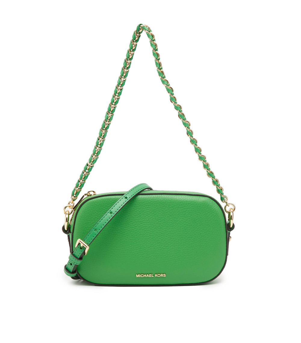 кожаная сумка через плечо 2в1 jet set logo Michael Kors - зеленый(32R3GJ6C4L)