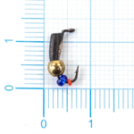 Мормышка вольфрамовая "Столбик" с шариком (0.6гр)