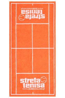 Теннисное полотенце Strefa Tenisa Towel Court&Logo - Orange