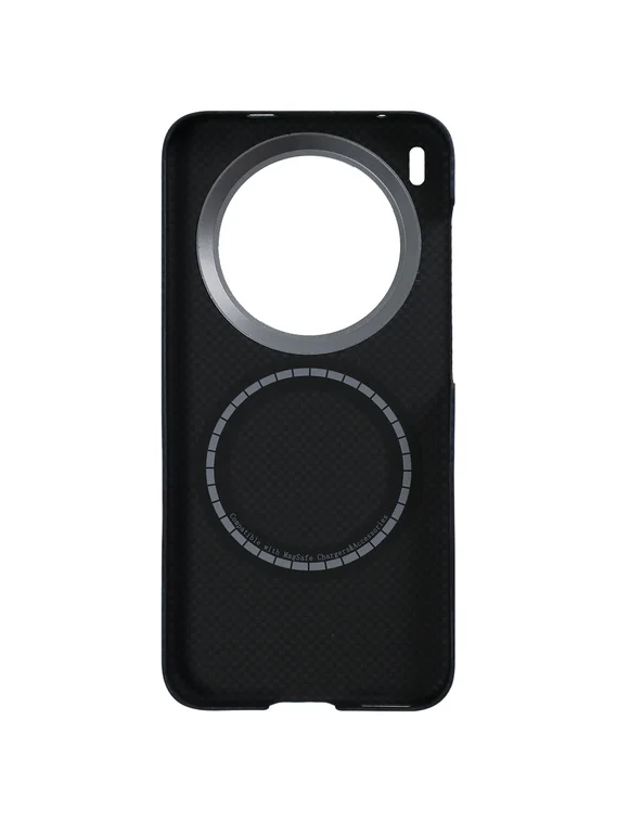 Карбоновый чехол для Vivo X300 с MagSafe ночной свет (Night light)