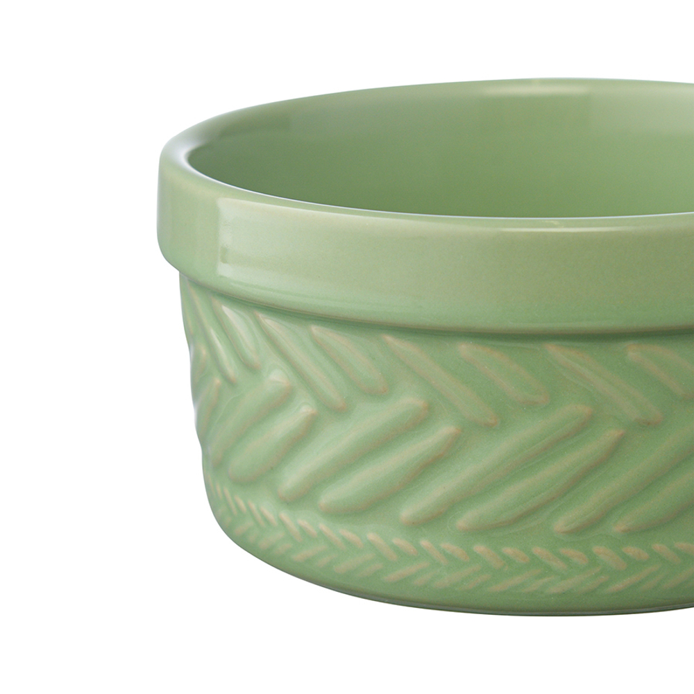 Емкость для запекания и сервировки 10см Liberty Jones Сountry Mill светло-зеленая