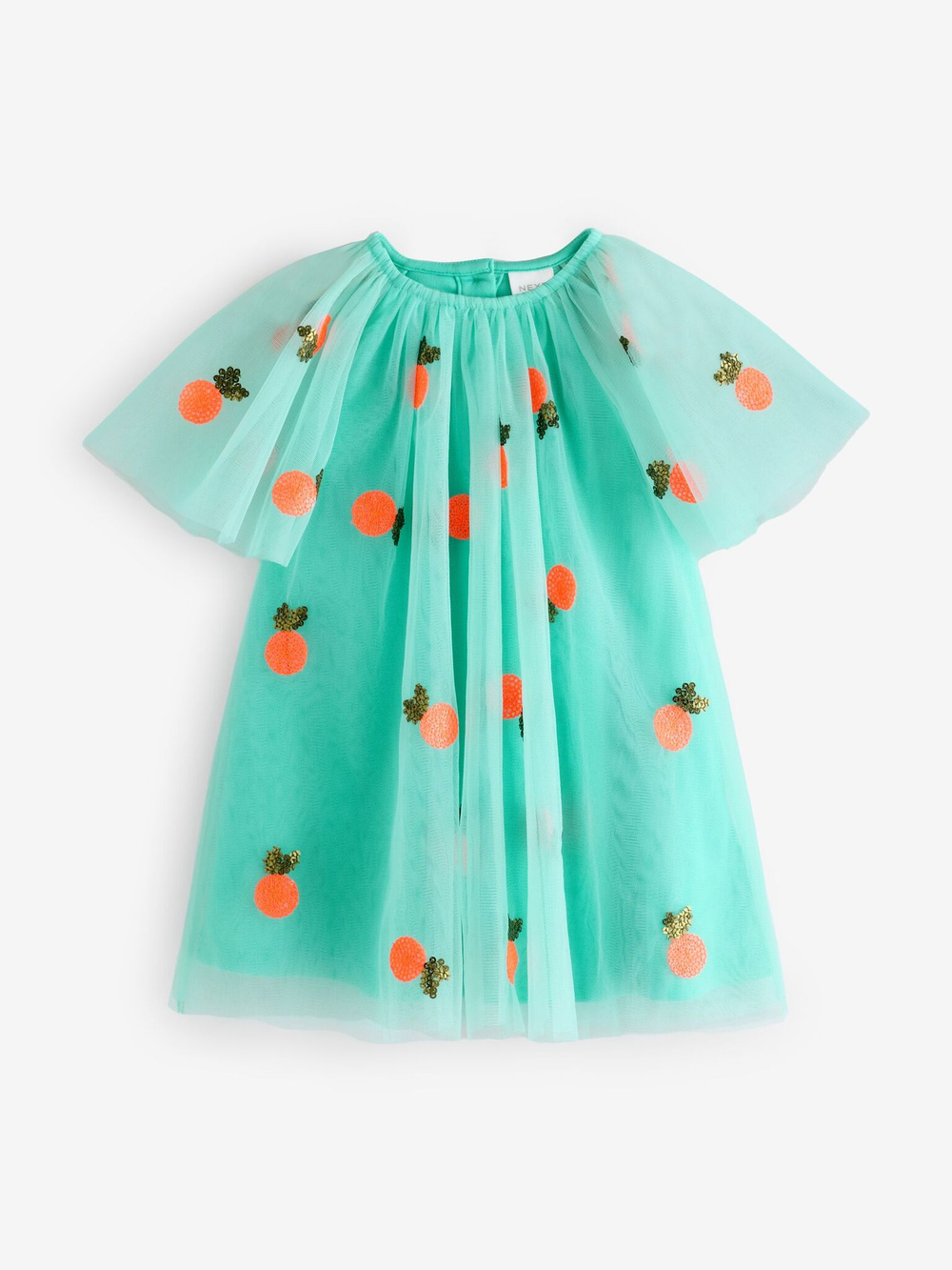 Платье для девочки Next E37-868, Бирюзовый