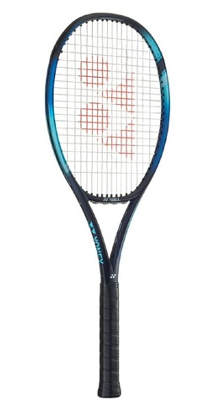 Теннисная ракетка Yonex New EZONE 98 Tour (315g) - sky blue + Cтруны + Натяжка
