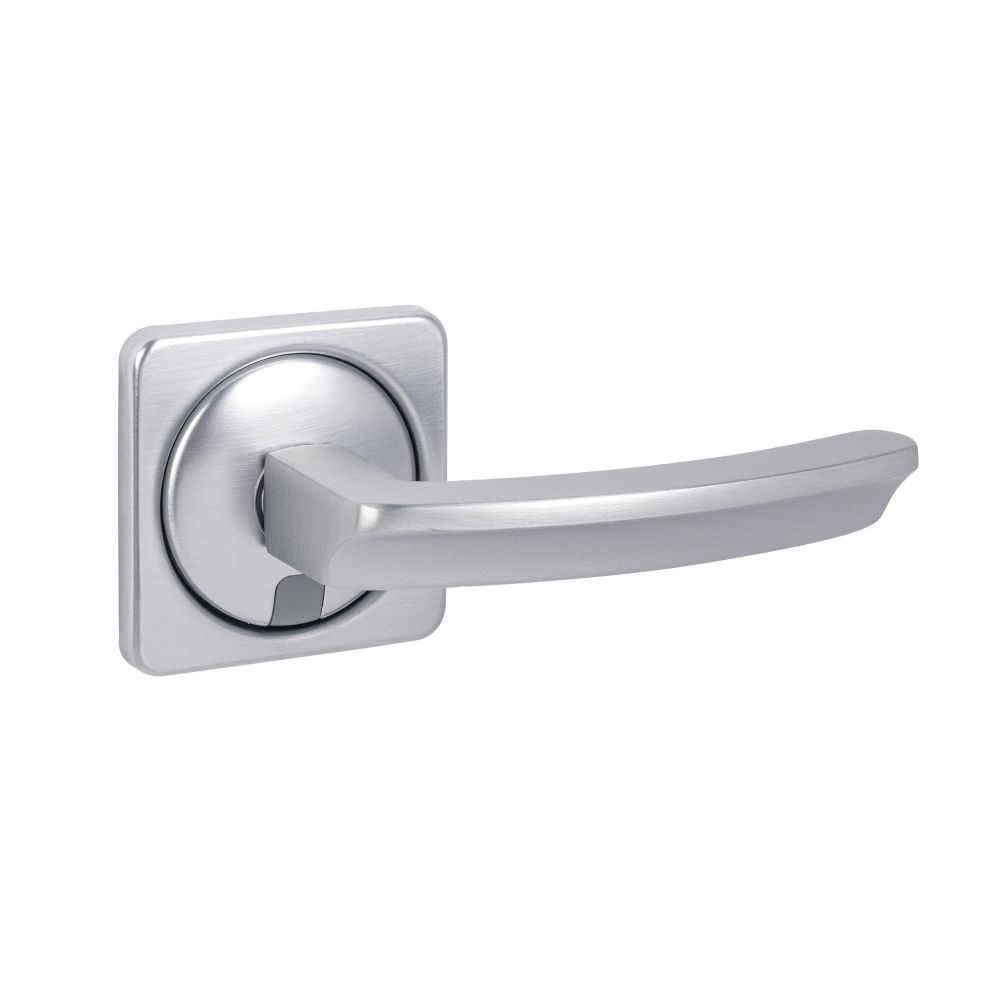 Ручка Fuaro (Фуаро) раздельная K.MSC62.MOSAIC SSC-16 сатинированный хром, квадрат 170 мм