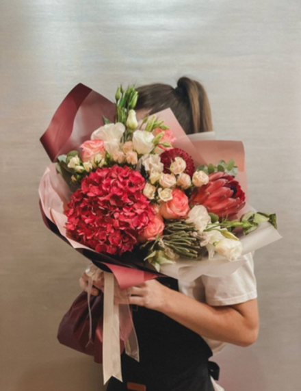 Экзотический сборный букет