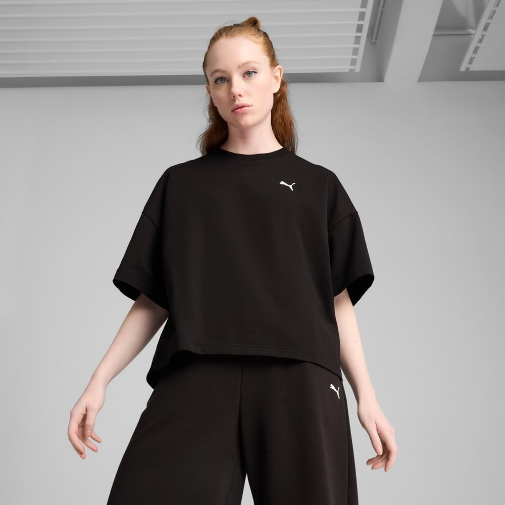 Футболка женская PUMA WARDROBE ESS Oversized Short Tee