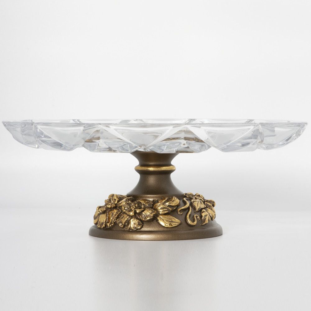 Фруктовница-конфетница Лето Бронза