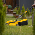 Газонокосилка электрическая GMC-1200, шир.,32см, 1200 Вт, 3 уров., травосб. 30 л Denzel