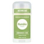 Humble Brands, Дезодорант без алюминия, лемонграсс и шалфей, 70 г (2,5 унции)