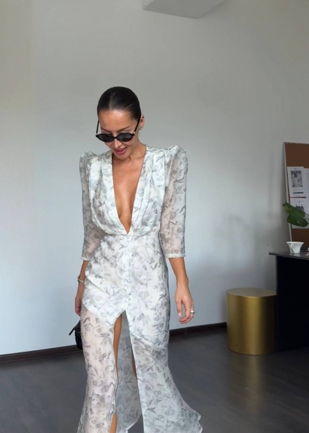 Платье "Miss", зеленое