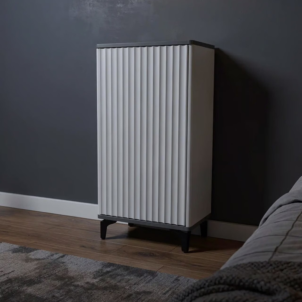 Комод ROYAL 5071 эко (Металл Бруклин-Черный)