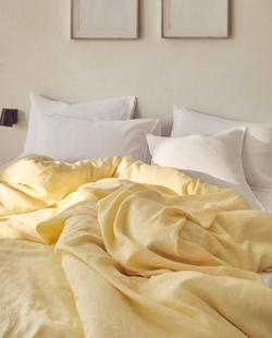 Пододеяльник Zara Home хлопок, лён 100%, однотонный, 3115/088
