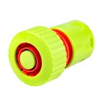 Соединитель пластмассовый с автостопом для шлангов 3/4" (20/200) "FEONA" 003-2402