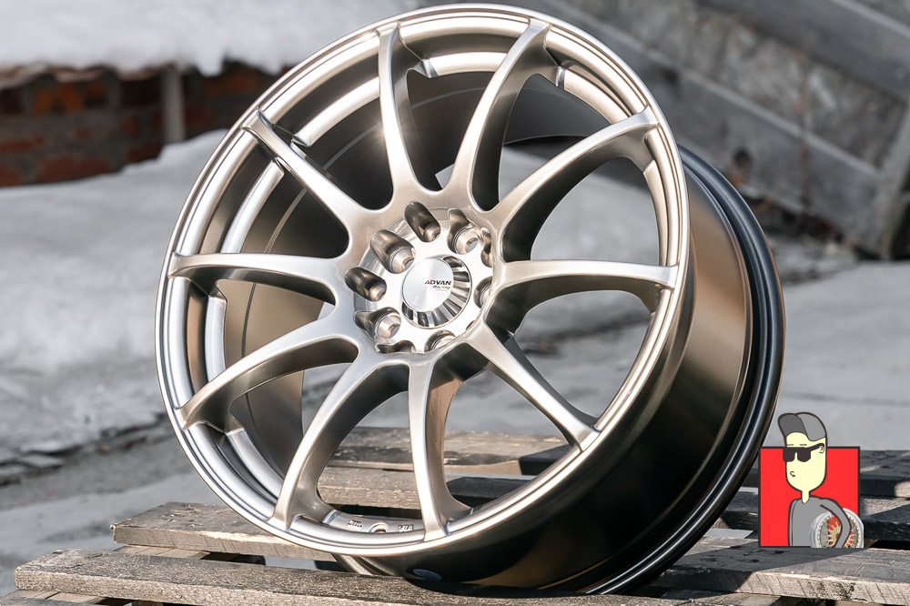 Комплект дисков Advan RS 17x8 et38 5x100/5x114.3