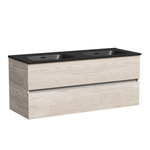 Тумба подвесная под раковину Sancos Urban дуб галифакс натуральный, 1190х450х550