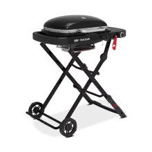 Портативный газовый гриль Weber Traveler Compact, 1 горелка, чёрный