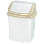 Контейнер для мусора Ромашка 1,5 л с перекидным верхом