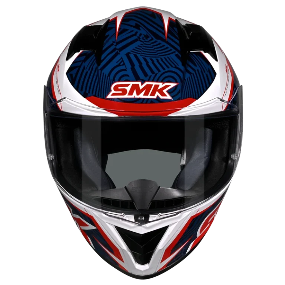 Шлем SMK STELLAR FURY, цвет белый/синий/красный (XL)