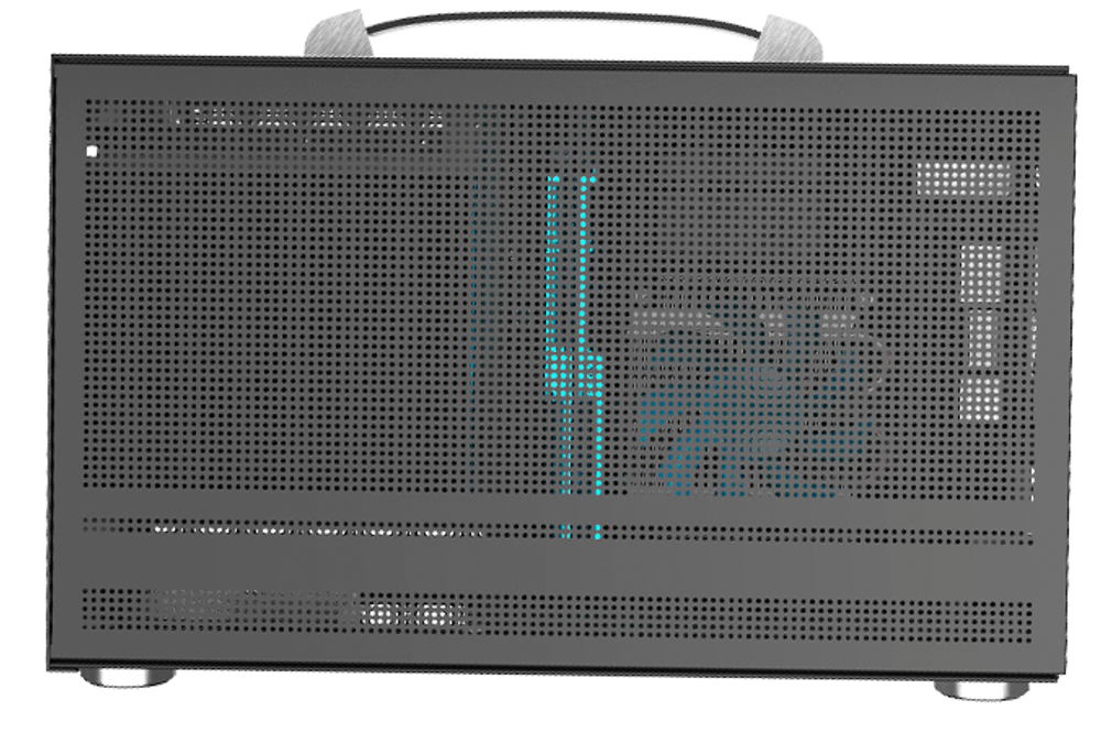 Корпус PCCooler I100 PRO MESH GY  ITX USB3.0 1x3.5", 1x2.5" Grey