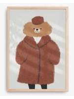 Постер для детской 30х40 см интерьерный