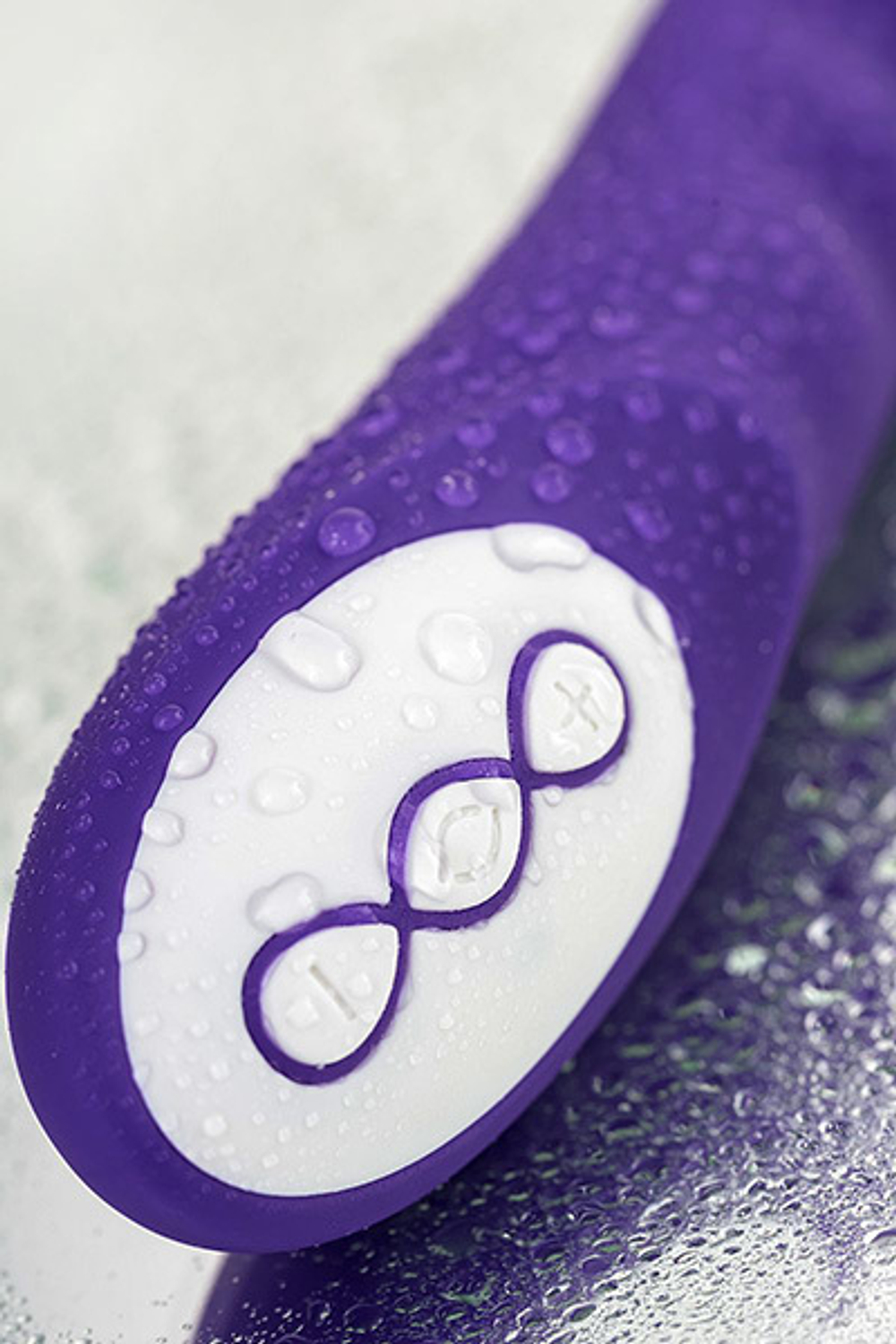 Нереалистичный фиолетовый вибратор 21см ToyFa L'eroina Syrin 561021