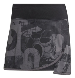 Теннисная юбка Adidas Club Graphic Skirt - Gray