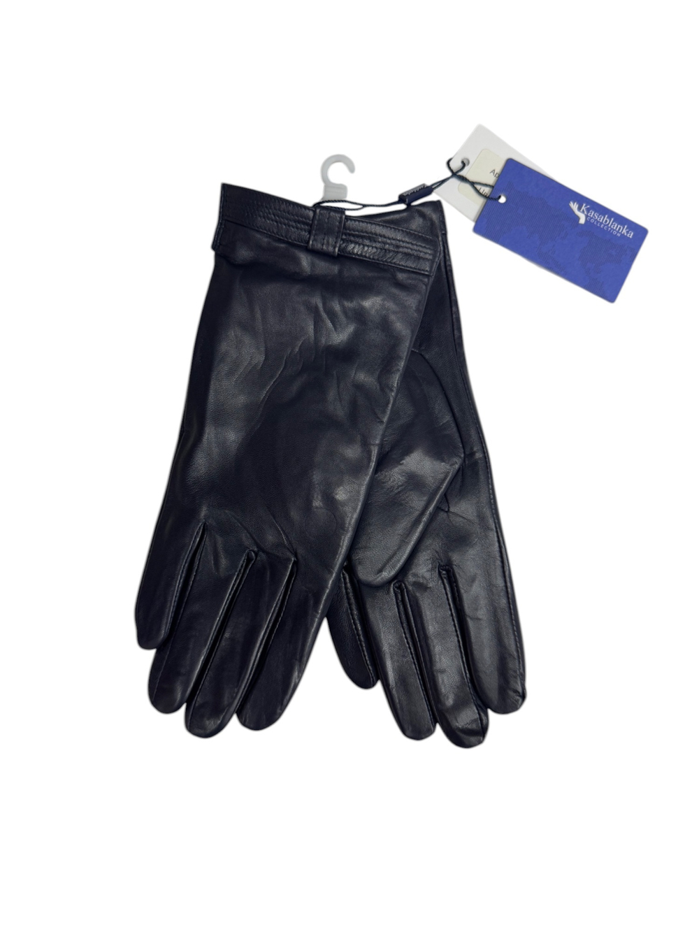 Перчатки.Женские.Кожаные.Люкс качества. Подклад: трикотаж-шерсть. Kasablanka. 5 шт в упаковке.