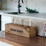 Dipriz Органайзер для кухни и сада Флоутард из массива сосны в голландском стиле, венге