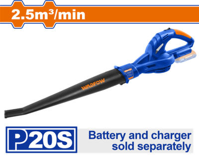 Воздуходувка аккумуляторная 20В 2.5 м3/мин (8) WADFOW WBL1525