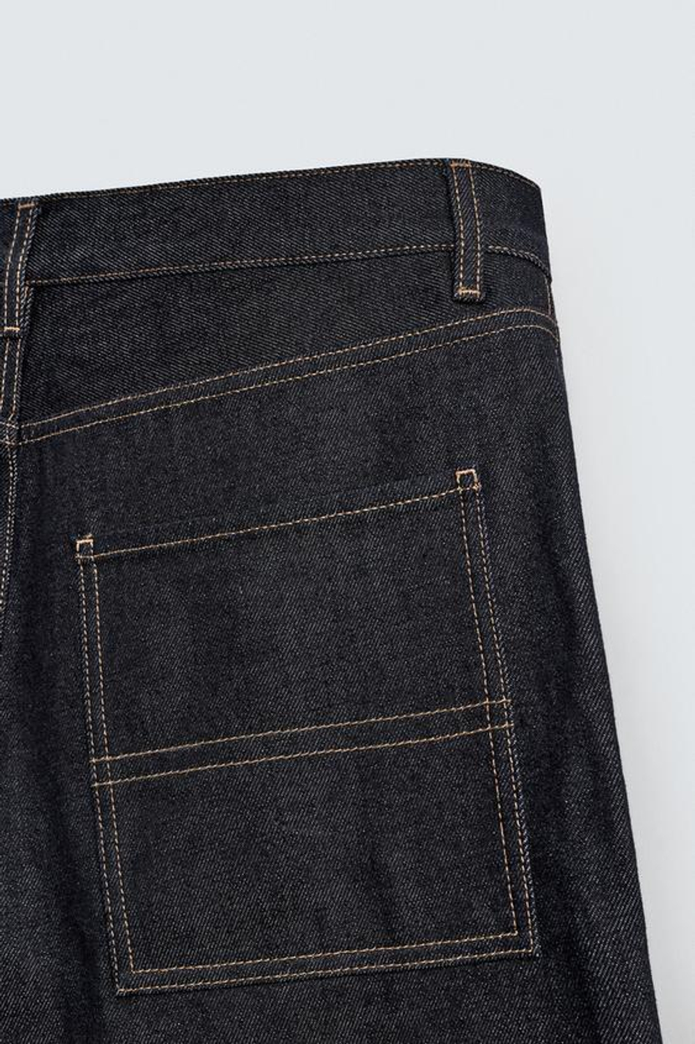 ZARA ДЖИНСЫ-КАРПЕНТЕР BAGGY FIT, СИНИЙ