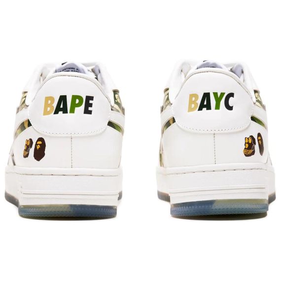 A Bathing Ape Board Shoe 'White'